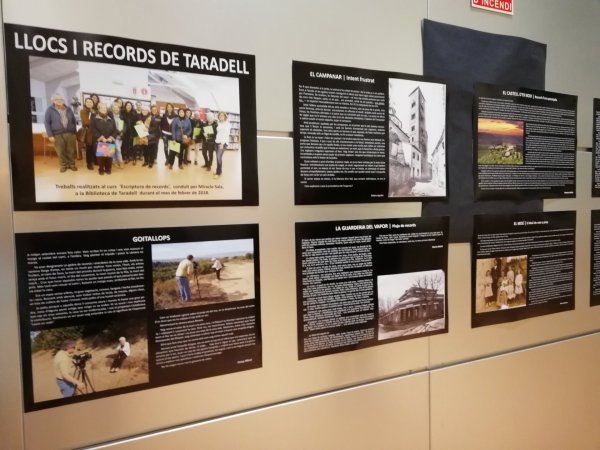 Exposició: 'Llocs i records de Taradell' a la Biblioteca