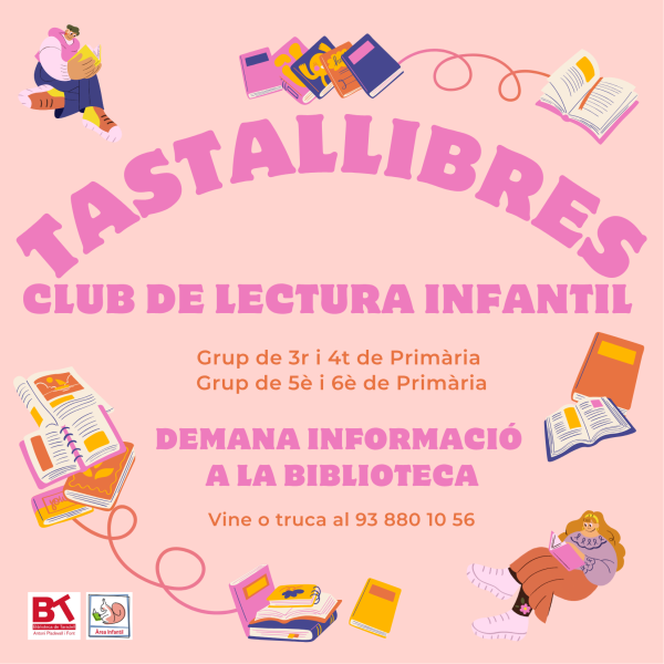 El Tastallibres reprèn l’activitat amb dues noves propostes de lectura infantil El Tastallibres reprèn l’activitat amb dues noves propostes de lectura infantil