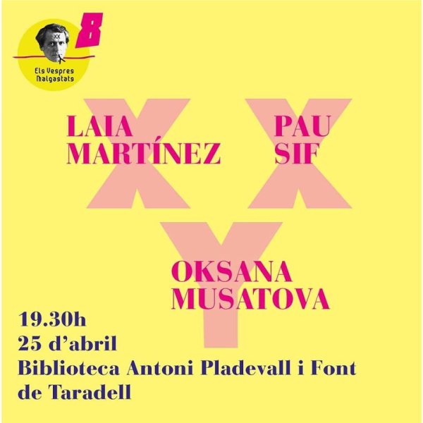 Segona edició dels Vespres Malgastats a les Biblioteques d'Osona Segona edició dels Vespres Malgastats a les Biblioteques d'Osona