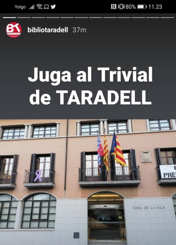 Juga al Trivial de Taradell Juga al Trivial de Taradell