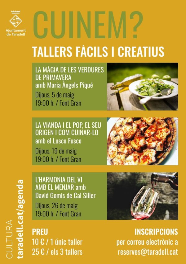 Cuinem? Tallers fàcils i creatius - 2022