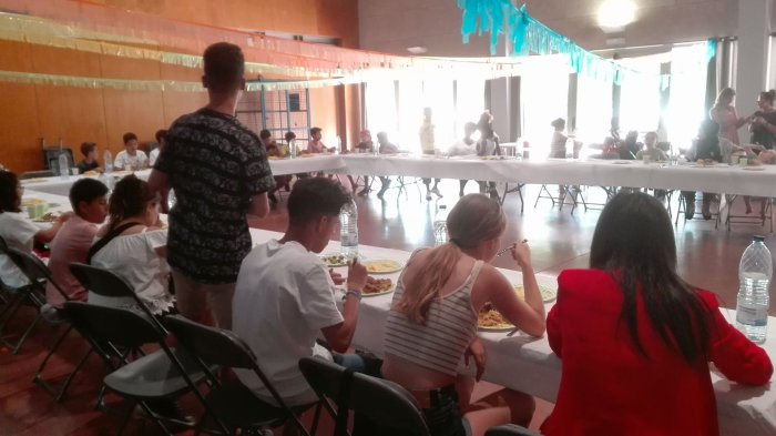 Dinar de celebració dels 10 anys del Centre Obert El Puntal Taradell 2019 (1)