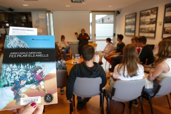 Club de Lectura Juvenil: 'Fes picar els anells' de Jordi Casals i Merchán