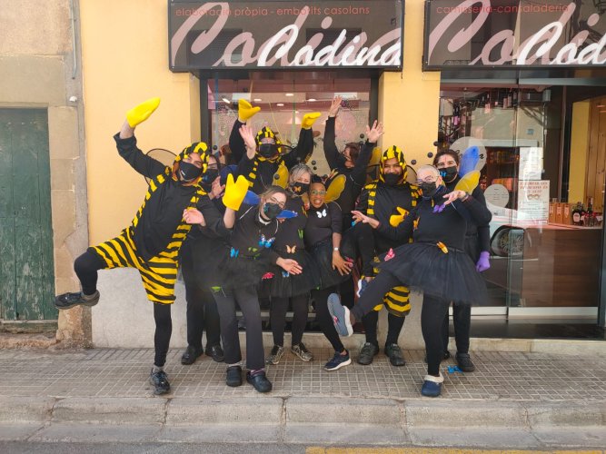 GALERIA DE FOTOS: Els botiguers de Taradell, de Carnaval