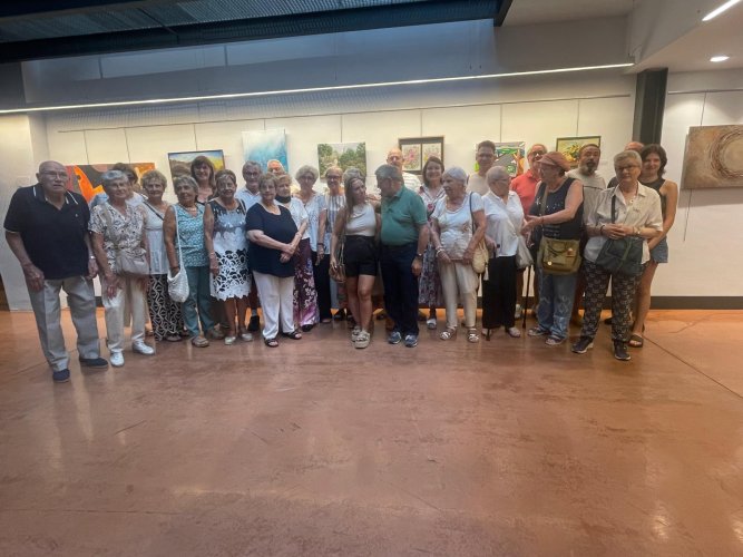 FOTOS. La festa major comença amb l'exposició d'artistes locals