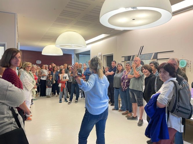 FOTOS. L'escola d'arts L'Arpa exposa els treballs fets durant el curs