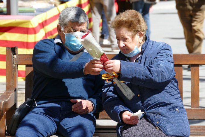 GALERIA DE FOTOS: Sant Jordi retorna l'amor als carrers de Taradell