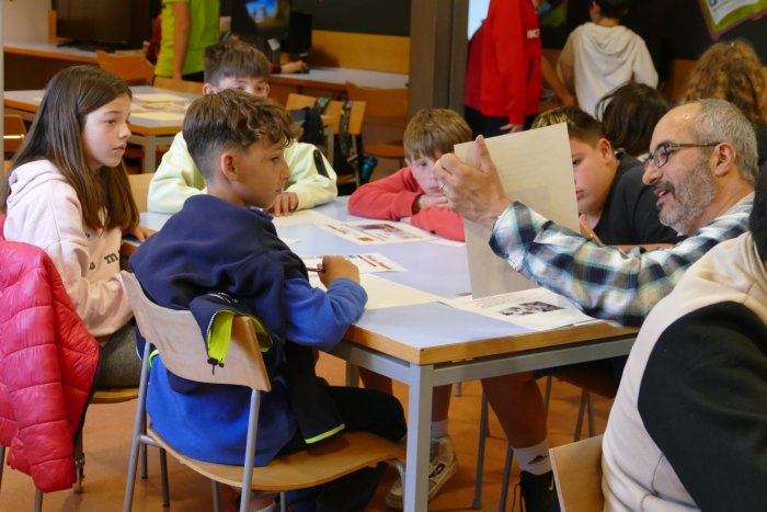 Taller d'engimes amb Josep Maria Ibarra