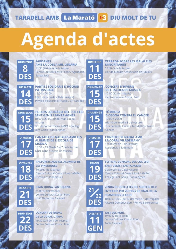 Programa Taradell amb la MaratÃ³ - 2019 (1)