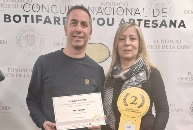 La botifarra d'ou de la Carnisseria Codina rep un nou reconeixement