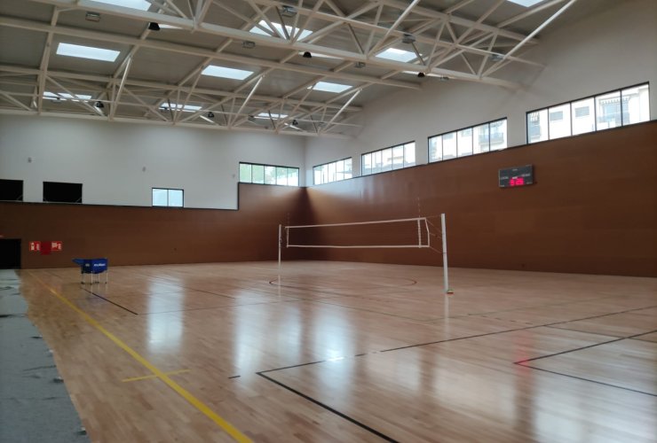 ÀUDIO. Primers entrenaments a la segona pista del pavelló