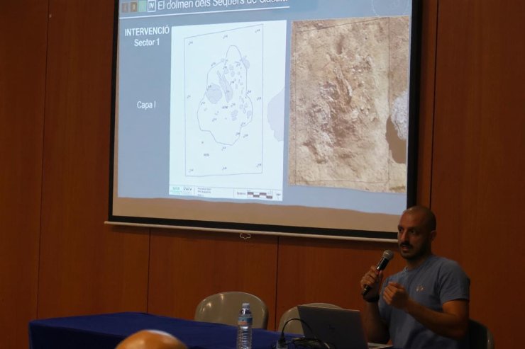 La xerrada ‘Redescobrim el dolmen dels Sequers de Gasala’ dona a conèixer els resultats de la intervenció arqueològica