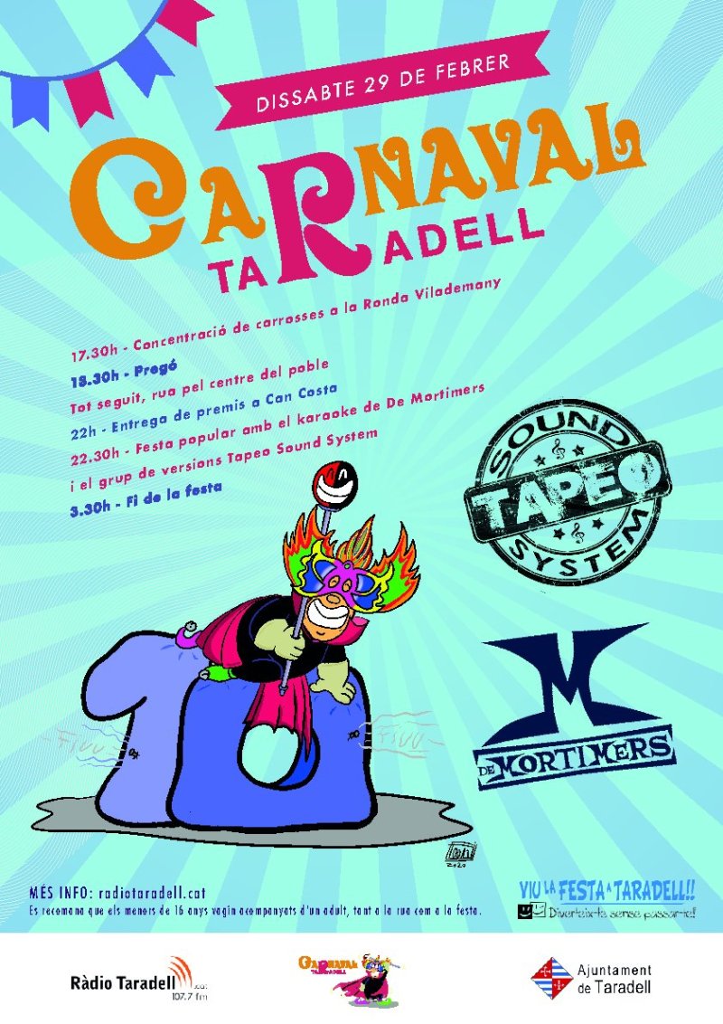 Carnaval 2020 banner