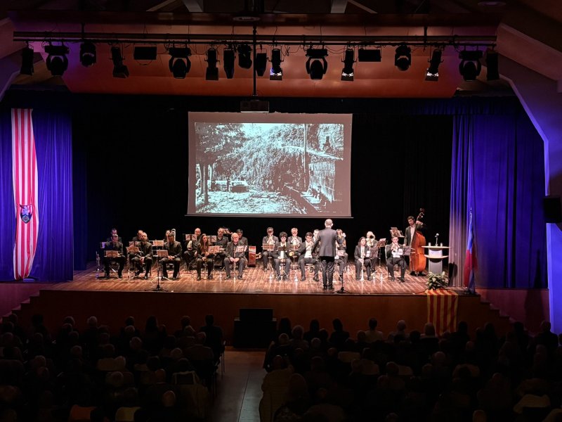 Concert Sardanes Taradell Foto Biblioteca