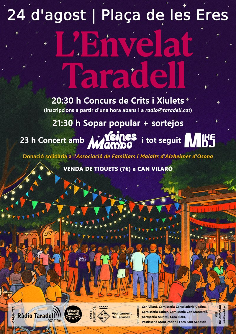 ENVELAT TARADELL cartell 2025