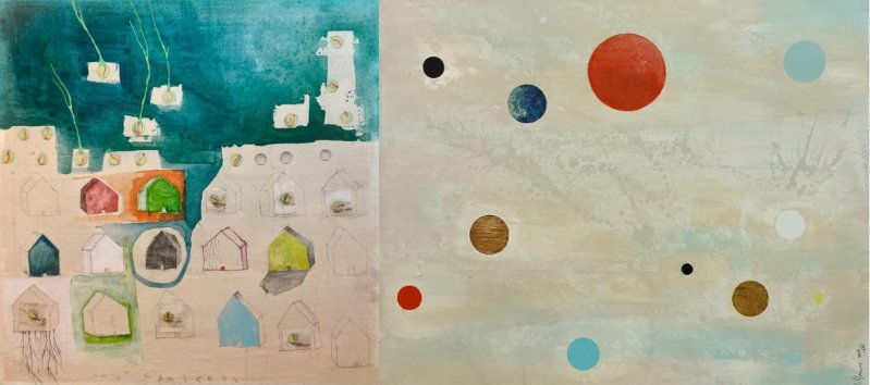 Exposició — Coincidències i discrepàncies. 25 anys després — Sílvia Masgoret i Jesús M. Ramos Exposició — Coincidències i discrepàncies. 25 anys després — Sílvia Masgoret i Jesús M. Ramos