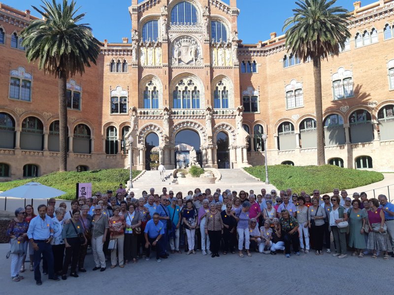 Sortida gent gran Sant Pau