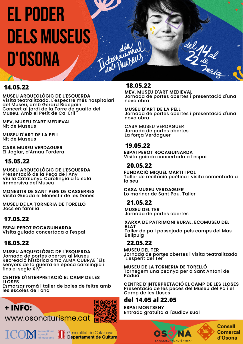 Cartell Dia Museus 2022 Cartell Dia Museus 2022