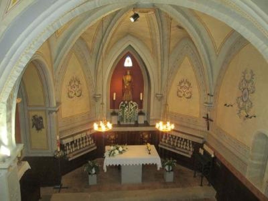 Interior Capella Santa Llúcia