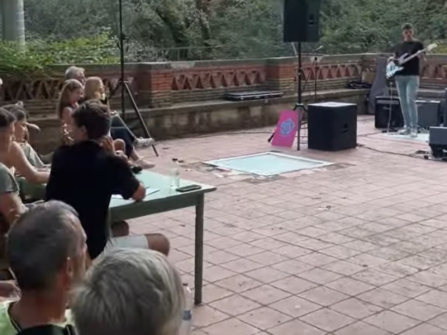 Actuació musical a la terrassa de la Font Gran — Agost de 2025 — Festa Major