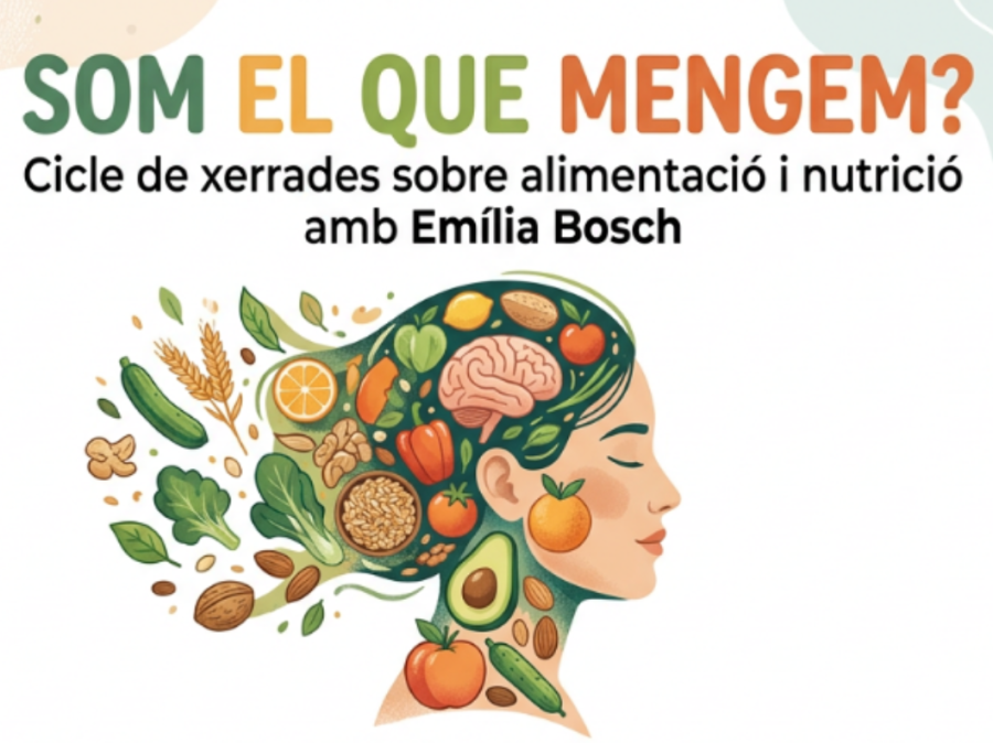 Cartell 'Som el que mengem' retallat