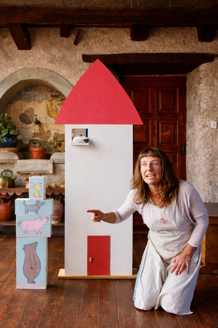 El pastís de tan amunt