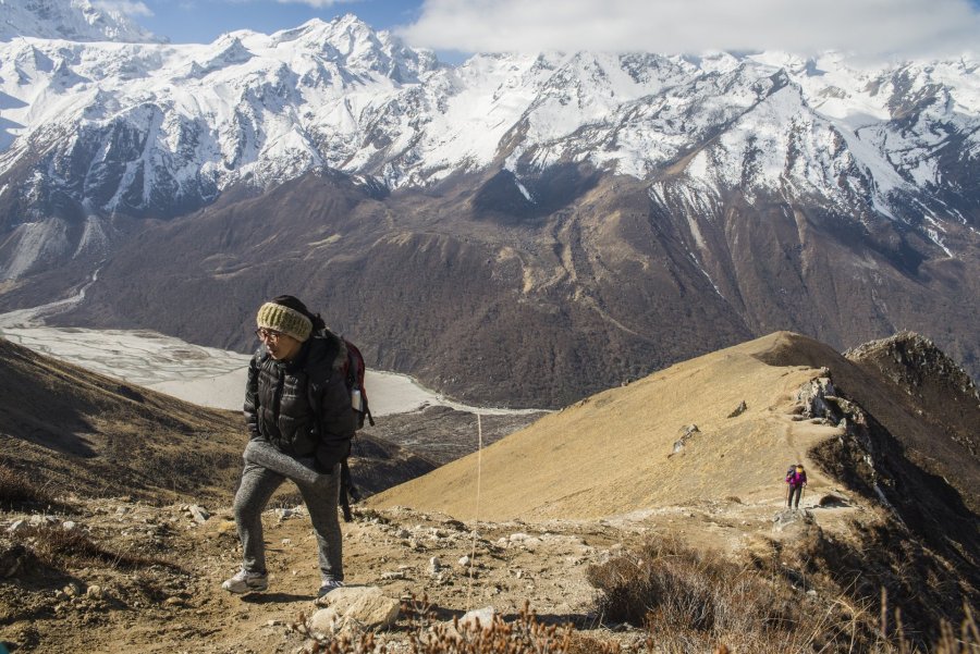 Dona i guia a l’Himalàia Dona i guia a l’Himalàia