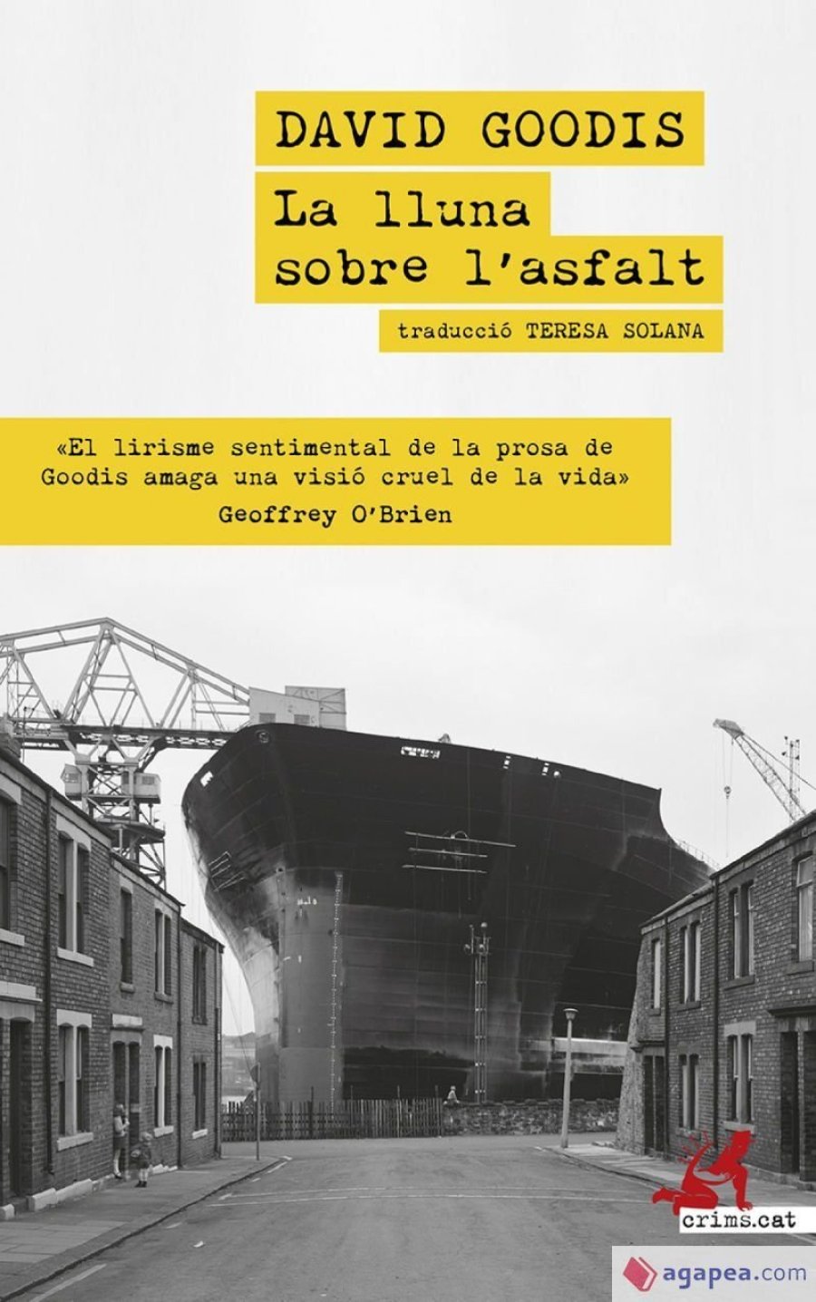 Portada 'La lluna sobre l'asfalt'