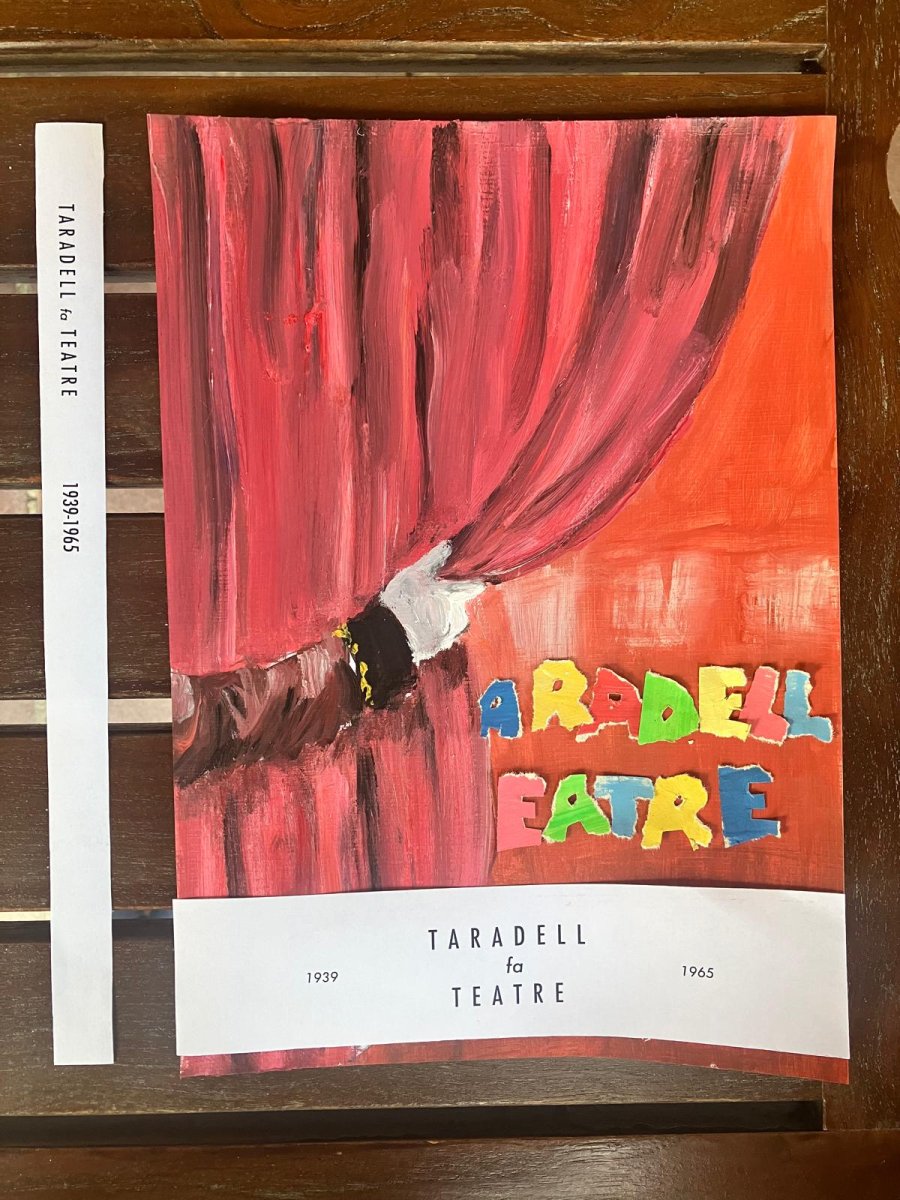 Portada llibre Taradell fa teatre
