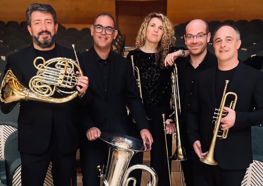 Quintet de Metall - XII Cicle musiques de Santa Llúcia