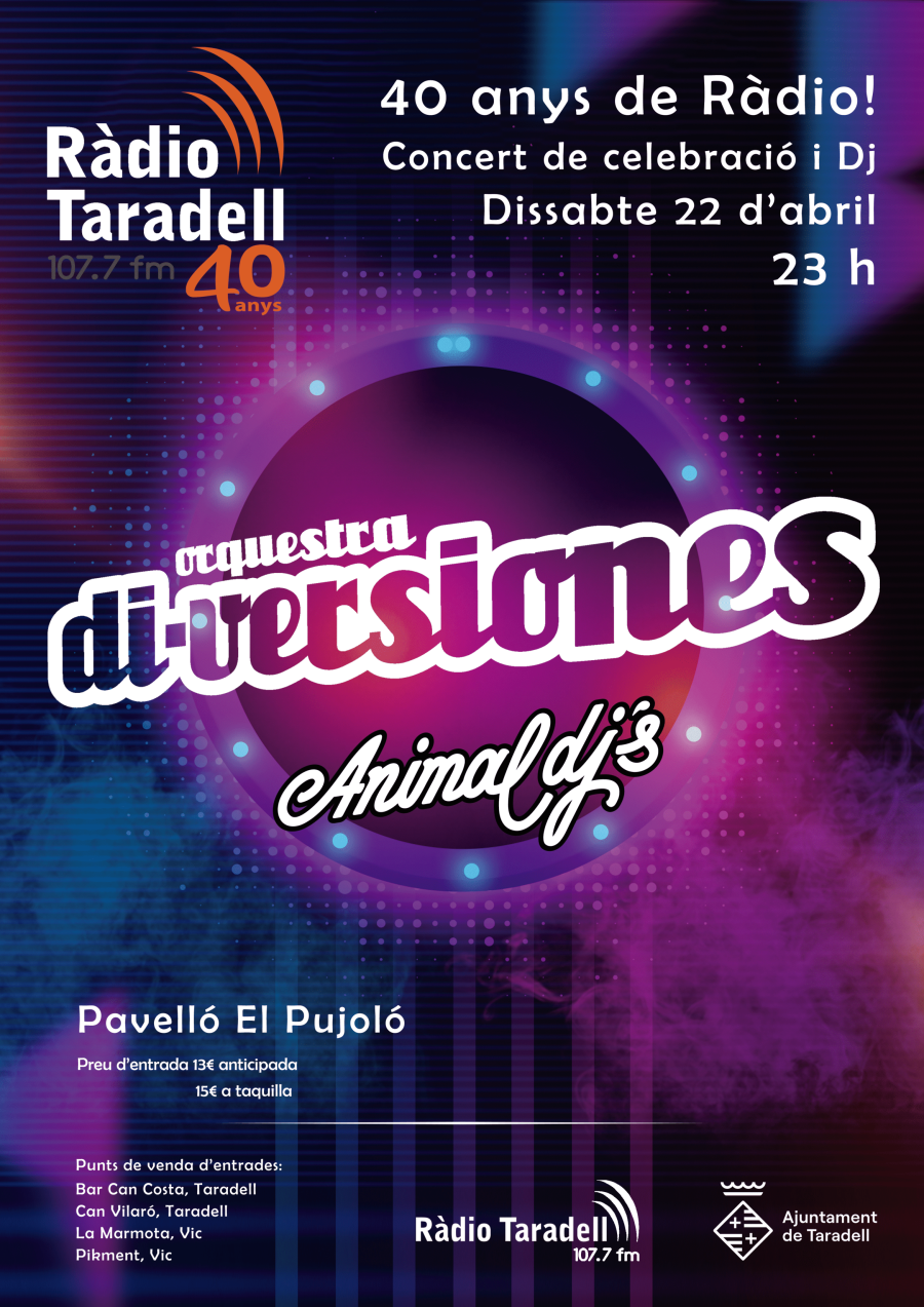 DiVersiones cartell xarxes i web