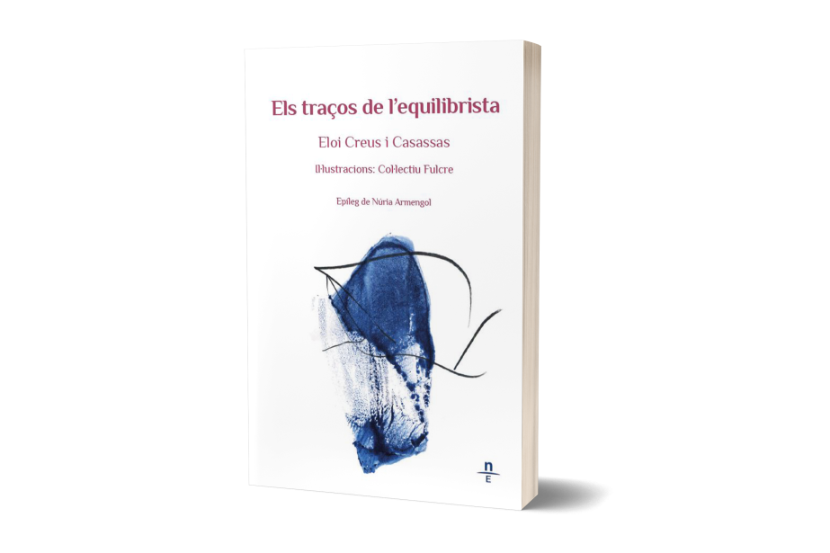 Portada Els traços de l\'equilibrista Eloi Creus