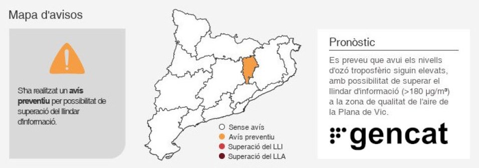Mapa de risc d\'ozó Mapa de risc d\'ozó