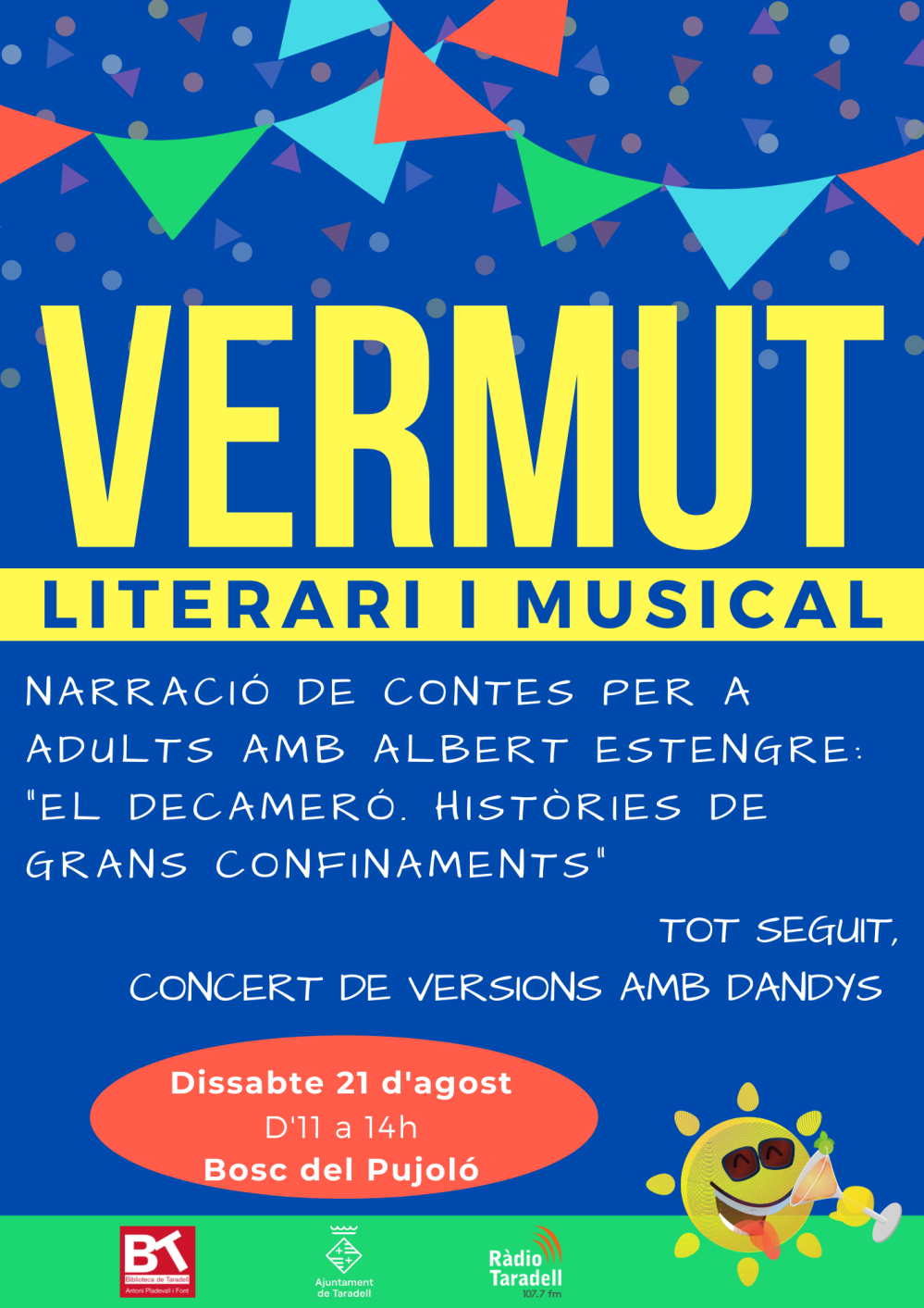 Cartell vermut literari i musical 