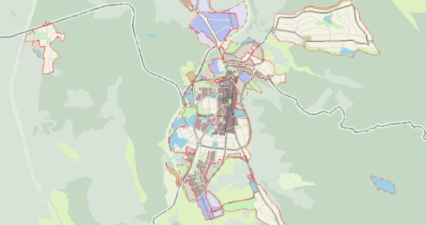 Mapa urbanístic de Taradell