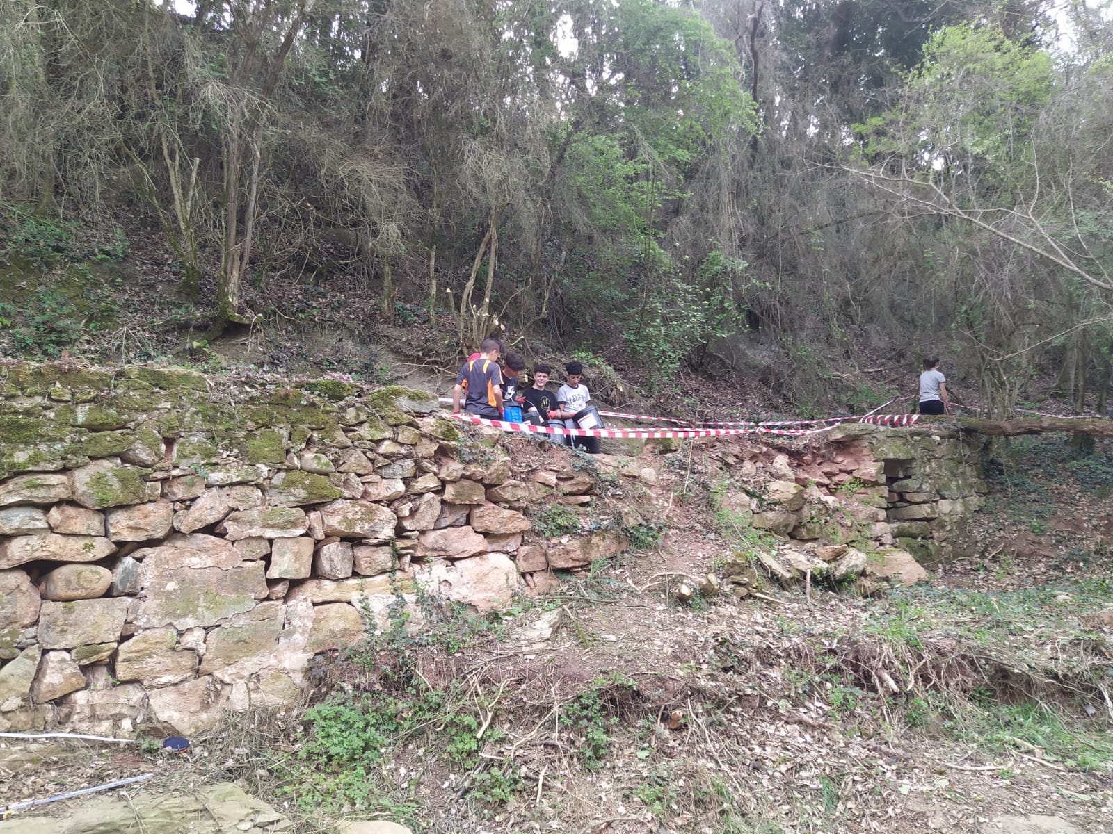 Treballs arqueològics al Molí dels Sorts de Taradell